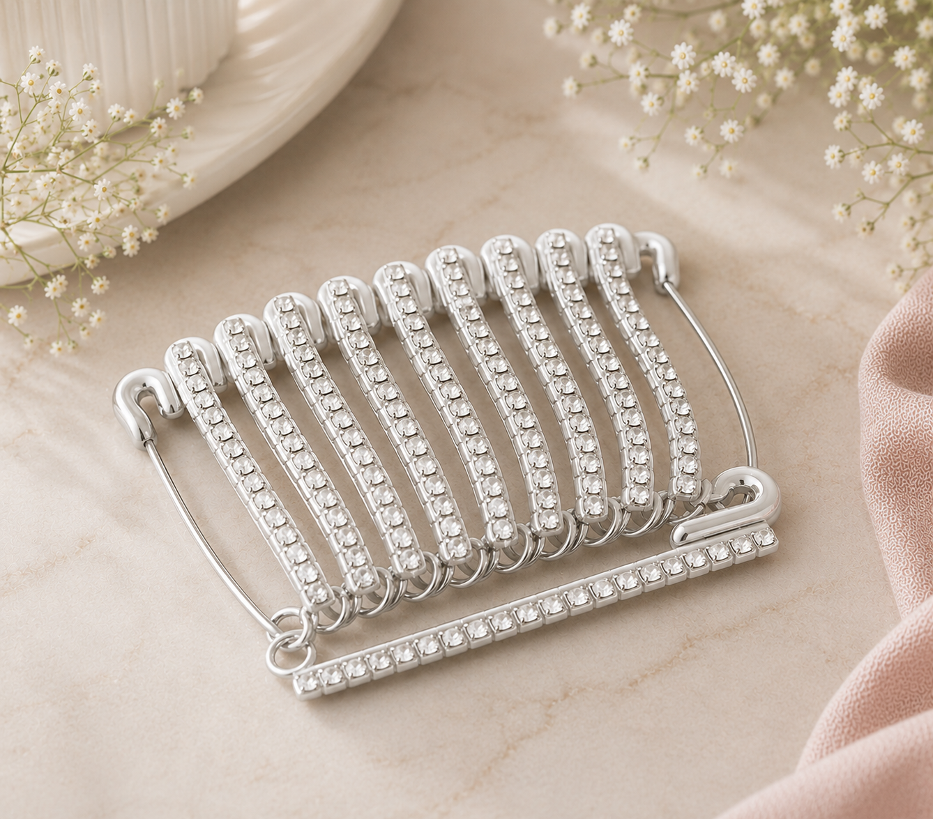Elegant Hijab Pins Set