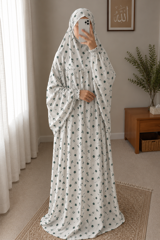 Green Design Prayer Dress